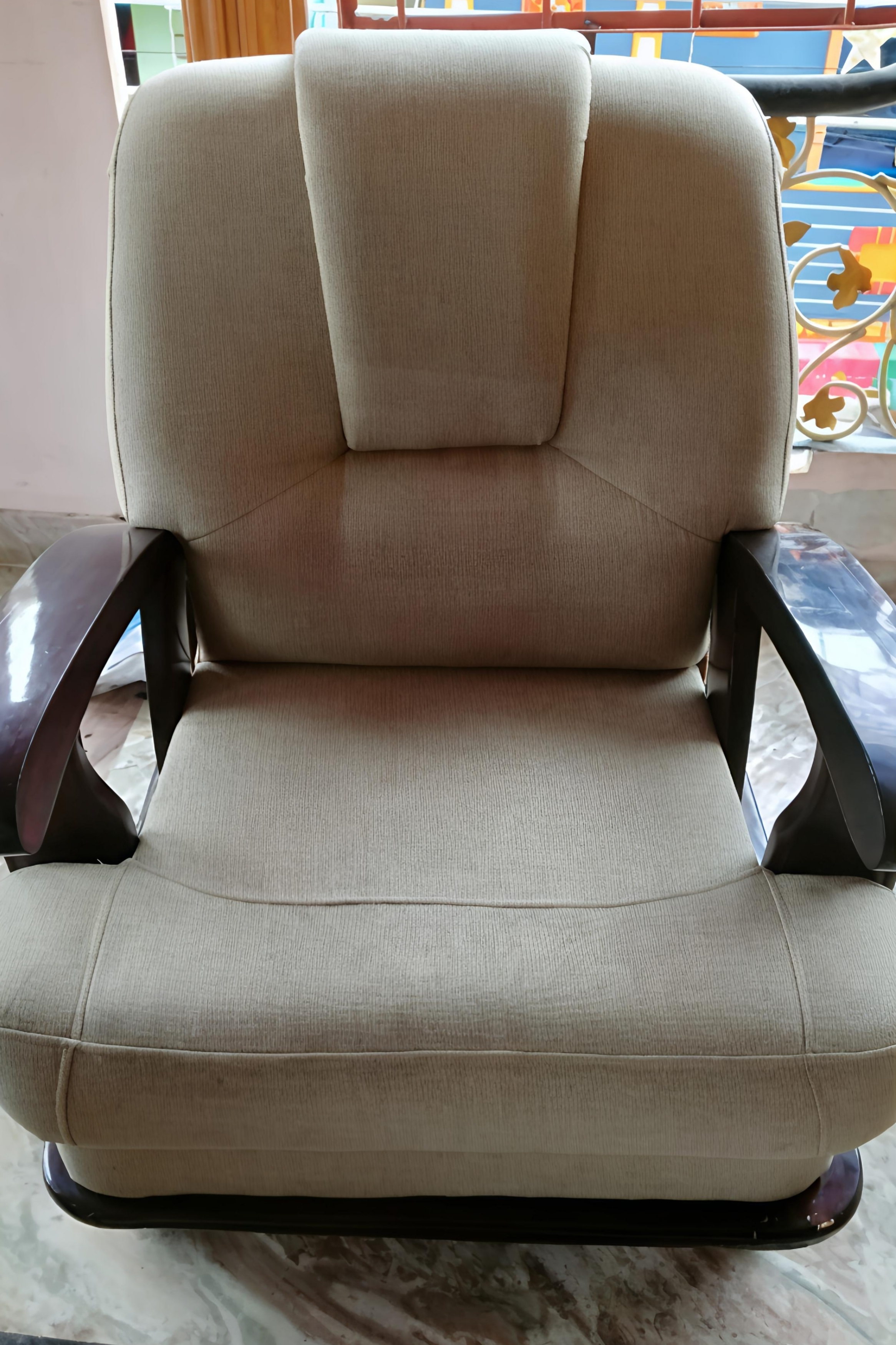 After stain removal